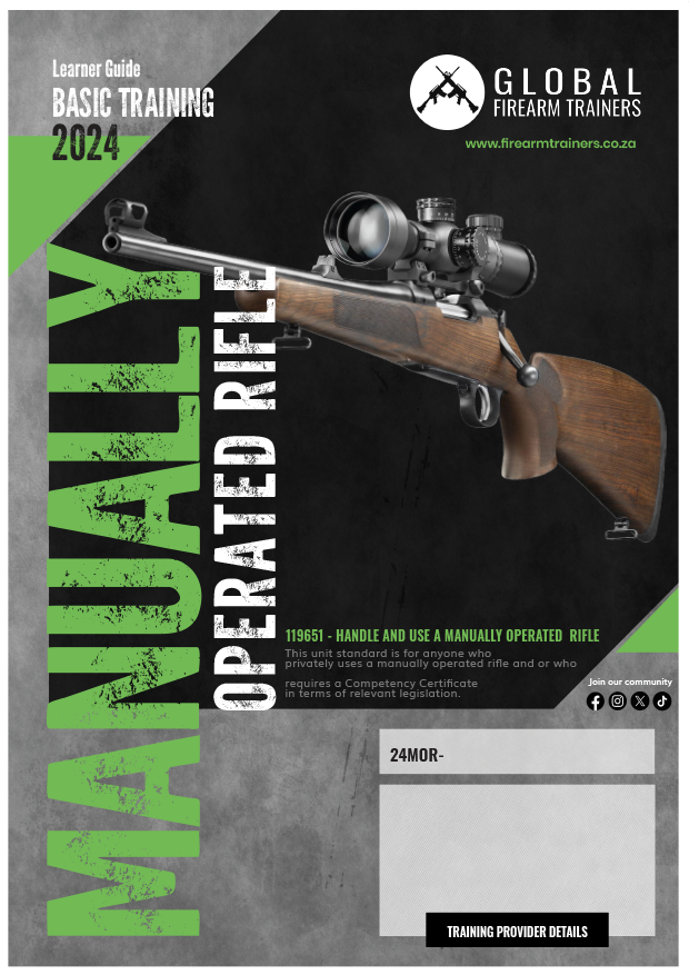 Basic Firearms Training: Handle & Use a Manually Operated Rifle or ...